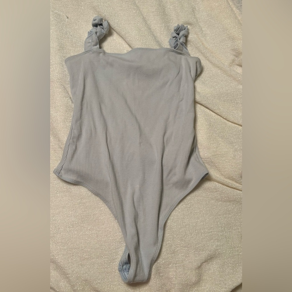 Aritzia - Sunday Best light blue bodysuit